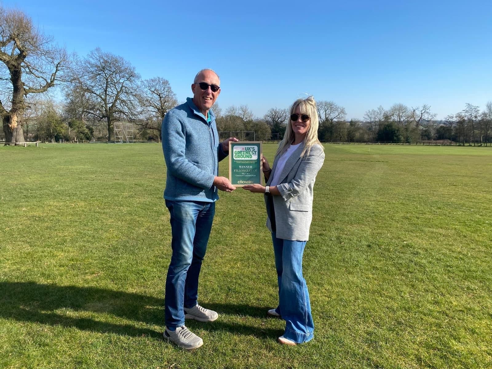 Greenest ground award
